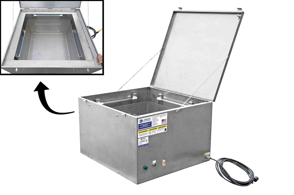 Larson Electronics - UV Box for Packages - Kills 99% of Viruses - 120V ...