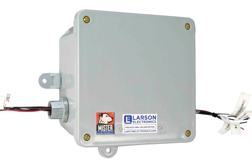 Larson Electronics - Transfer Relay for PDU-ATS-100A-120.240V