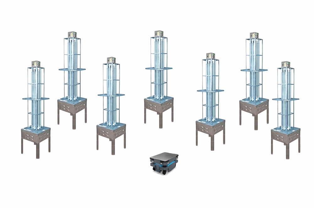 Larson Electronics - UV Sanitation Robot Kit - Kills 99% of Viruses ...