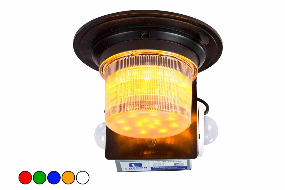 Larson Electronics - Class I LED Beacon with 30 Strobing Light Patterns ...