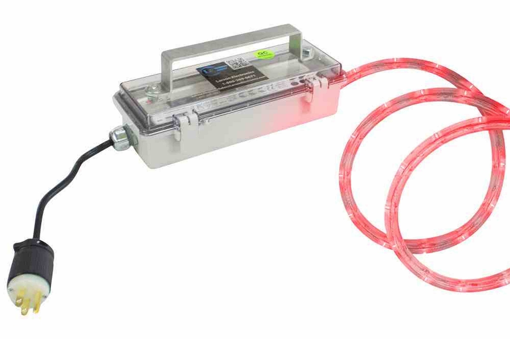 Larson Electronics - 10’ Weatherproof Red LED Rope Light - 24 Watts ...