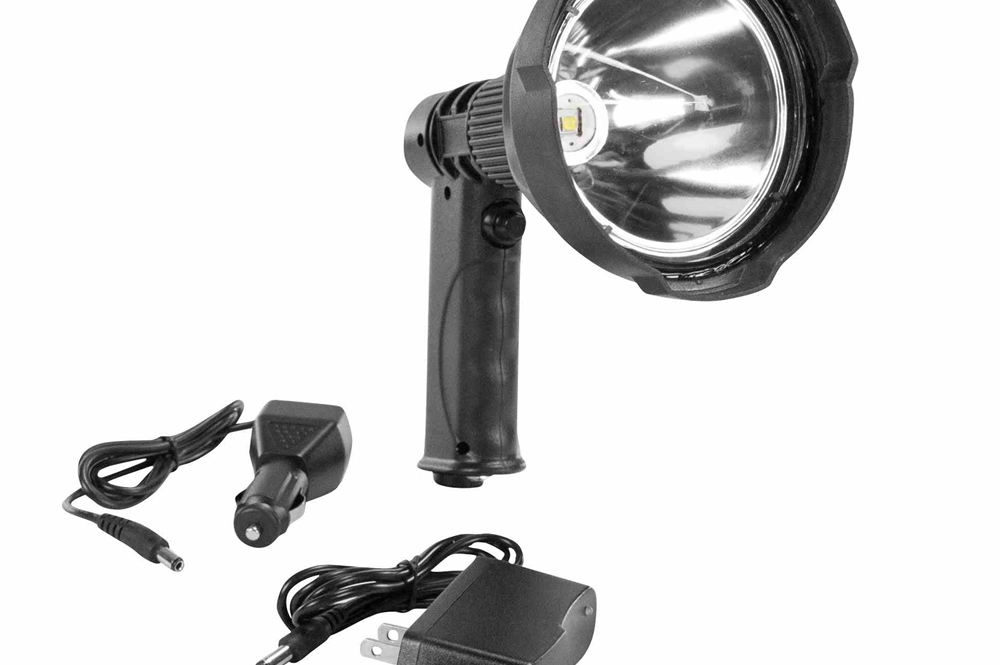 Larson Electronics - 12 Million Candlepower Rechargable LED Light ...
