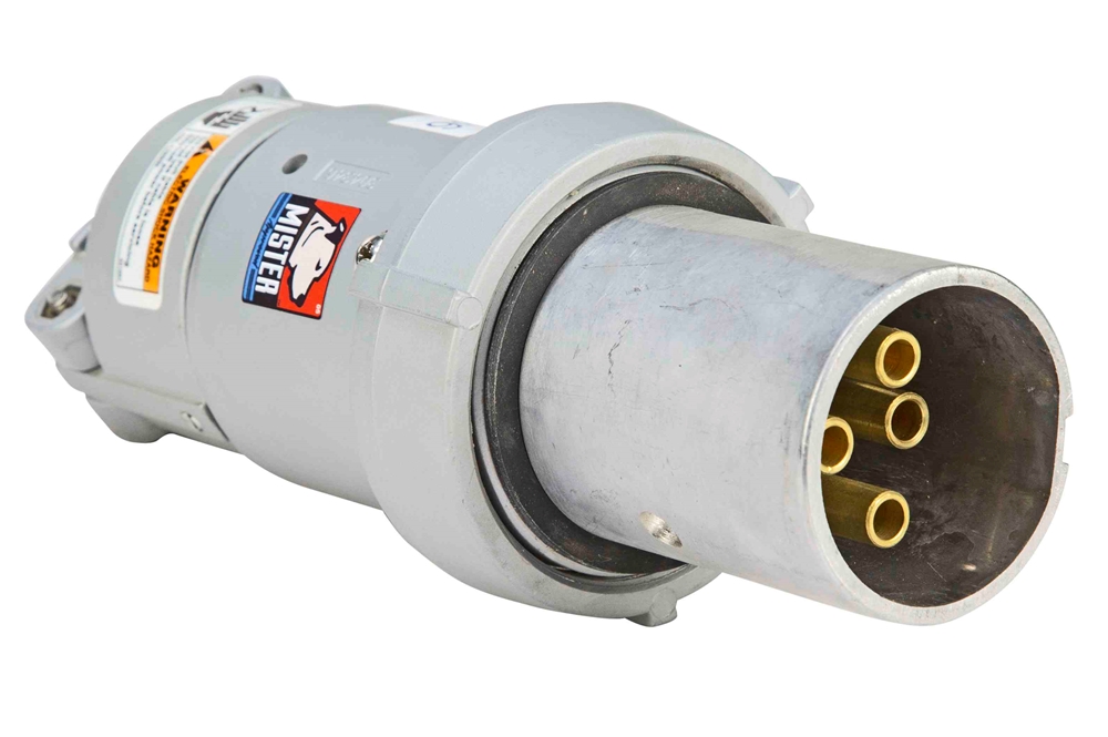 Larson Electronics - 30A Industrial Metal Plug - 600V AC - 3P4W - Pin ...