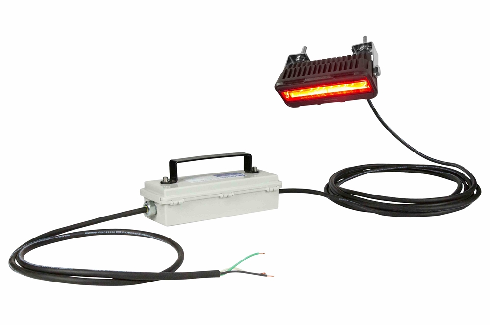 Larson Electronics - 27W LED Type EE Forklift Zone Light - Pedestrian ...