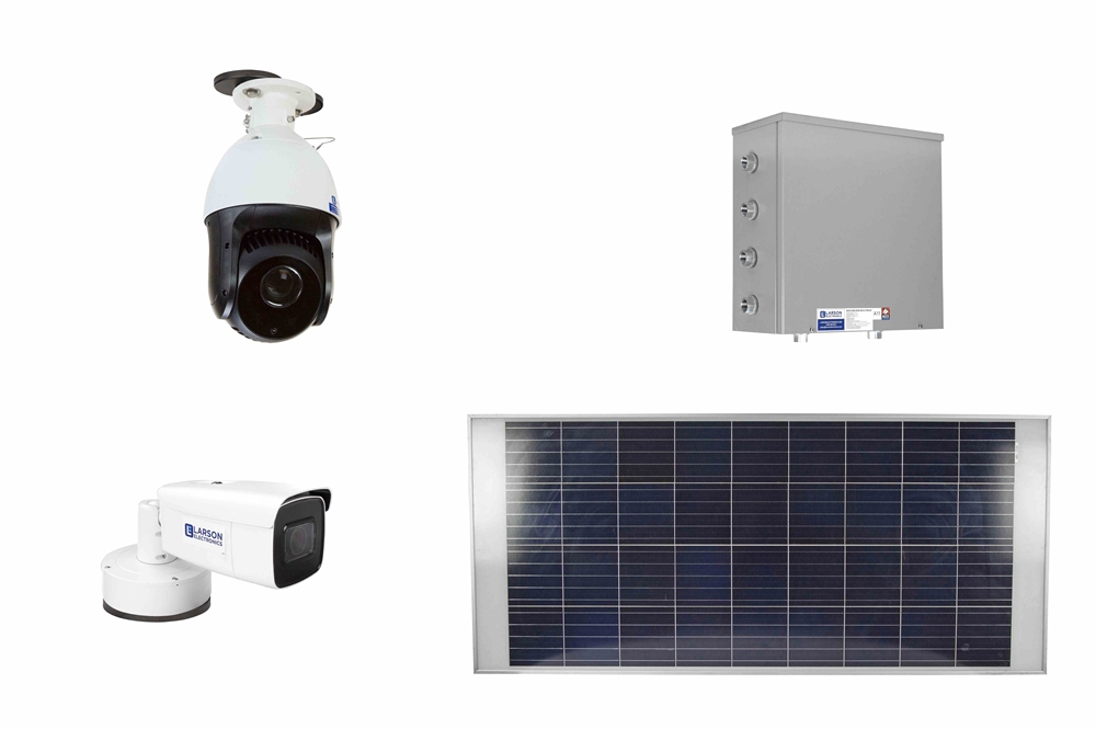 Larson Electronics - Temporary Security System Kit - (10) Panels, (30 ...