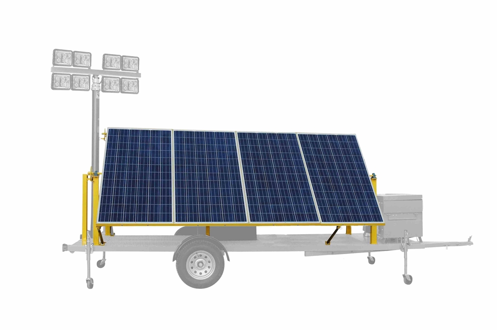 Larson Electronics - Solar Panel Frame Assembly - Can Hold Up To (8) 74 ...