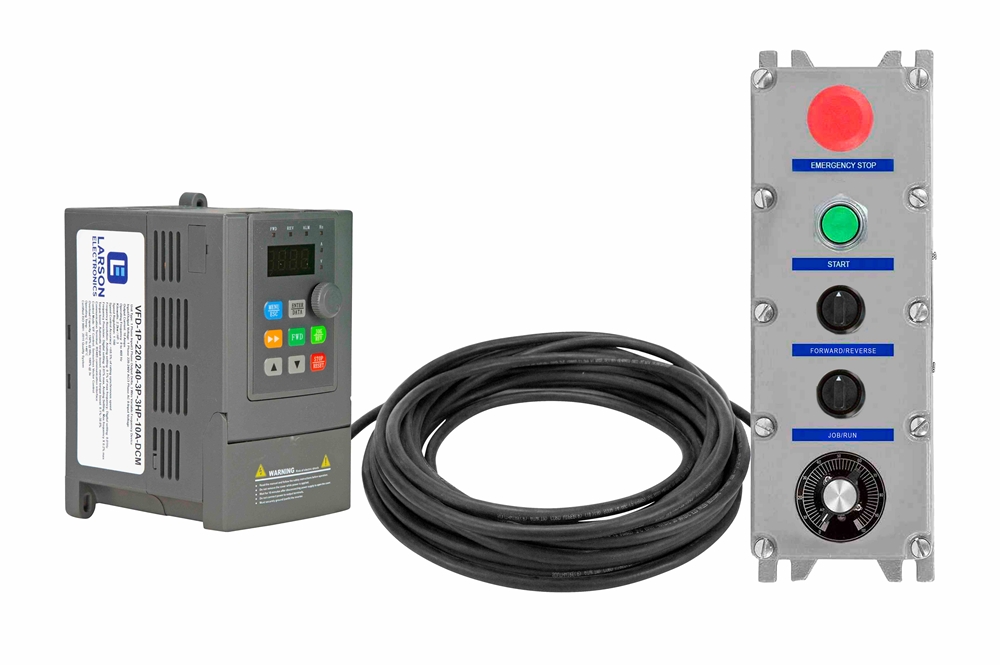 Larson Electronics - 2HP Variable Frequency Device - 460V AC 3-phase ...