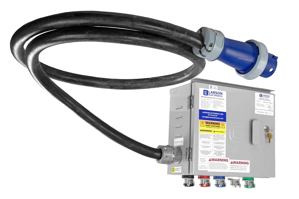 Larson Electronics - Power Distribution Panel, 208Y/120V 3PH, 100A ...
