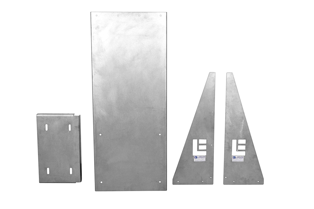Larson Electronics - Floor Mount Bracket Kit for 25 kVA Encapsulated ...