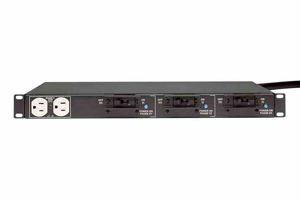 Larson Electronics - Rack Mount Power Distribution - 208Y/120 3-phase ...