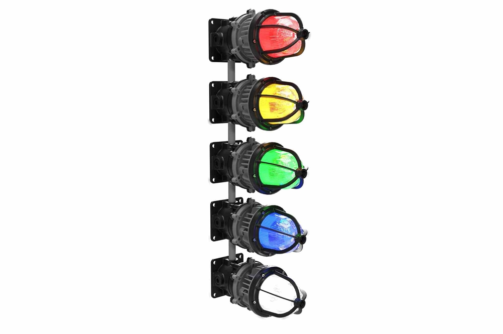 Larson Electronics - 75W Hazardous Location Colored LED Indicator Light ...