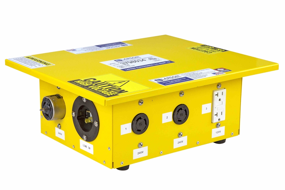 Larson Electronics - Portable Spider Box - 125/250V Input - (1) 50A ...