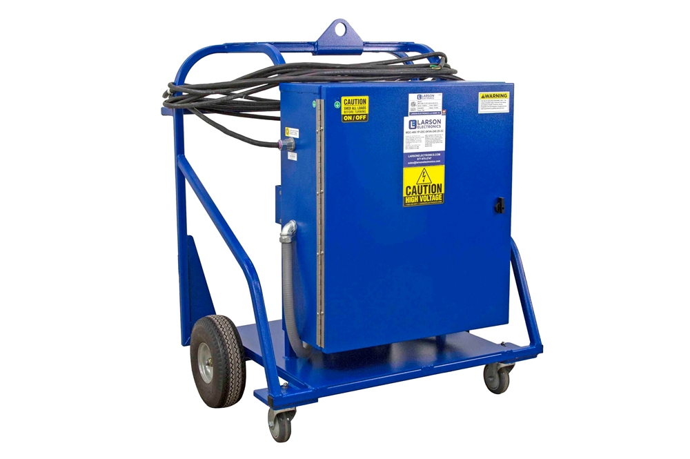 Larson Electronics - 50A Portable Distro Panel Cart, 120/240V 1PH, (8 ...