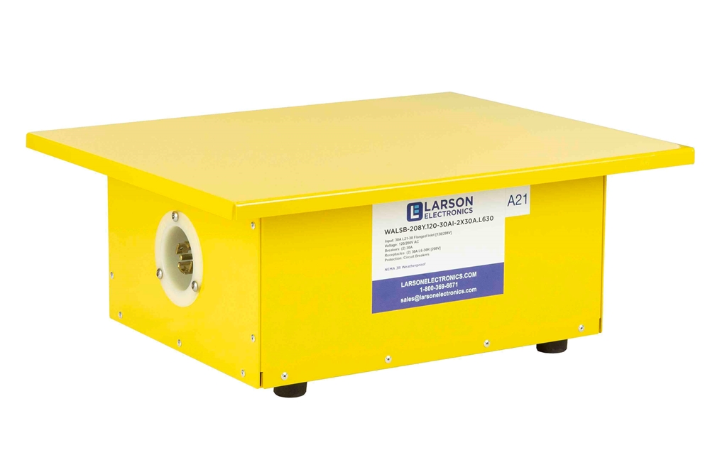 Larson Electronics - Portable Spider Box - 208Y/120 3PH Input - L21 ...