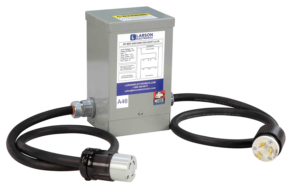 Larson Electronics - 1-Phase Buck/Boost Prewired Step-Down