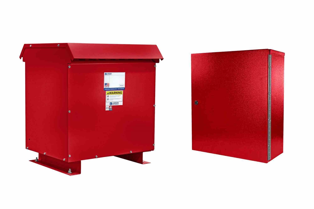 Larson Electronics - 37.5 KVA Transformer & Panel, 480V 3PH-120/240V ...