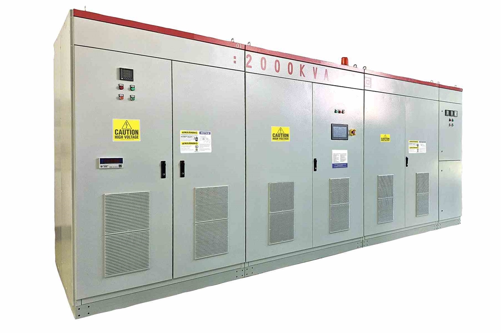 Larson Electronics - 2.5 MVA AC Electronic Load Bank - 12470V Rated, 3 ...