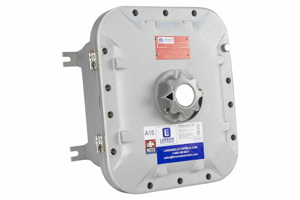 Larson Electronics - 30A Explosion Proof Fused Disconnect- Class I,II ...