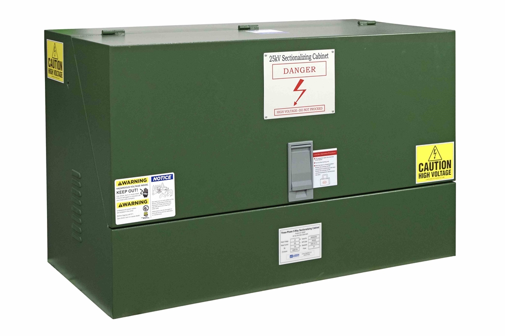 Larson Electronics - Three-Phase 5-Way Sectionalizing Cabinet - 200A ...