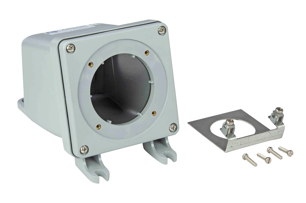 Larson Electronics - Replacement Angled Receptacle Bell Box for 32 Amp ...