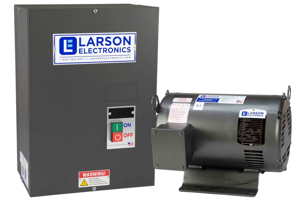 Larson Electronics - Rotary Phase Converter for 25HP Hard Loads, 208 ...
