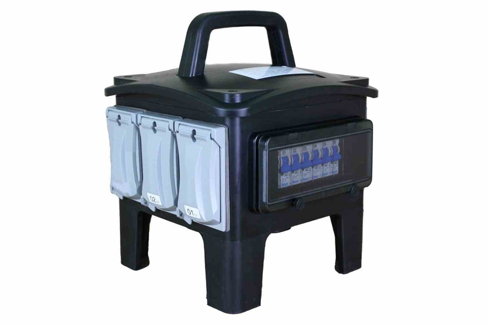 Larson Electronics - Portable Spider Box, 120/240V 1PH Input, CS6375 ...