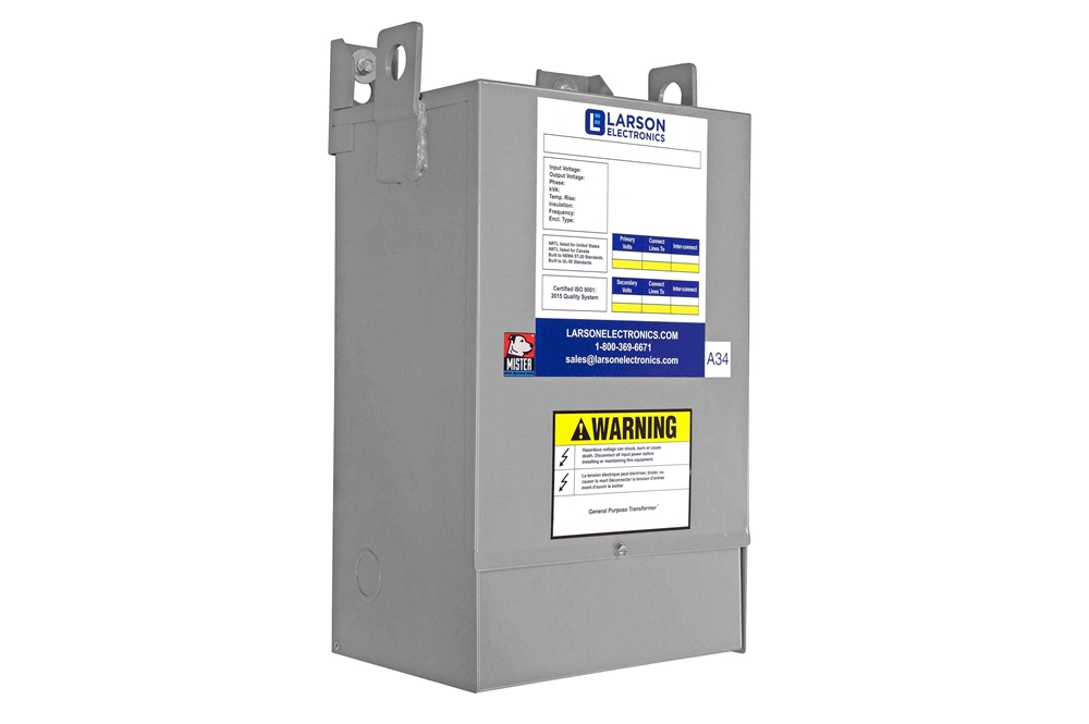 Larson Electronics - 15 kVA Isolation Transformer - 120/208/240/277V ...