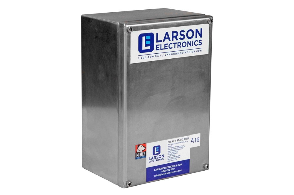 Larson Electronics - Hazardous Location Terminal Strip Junction Box ...