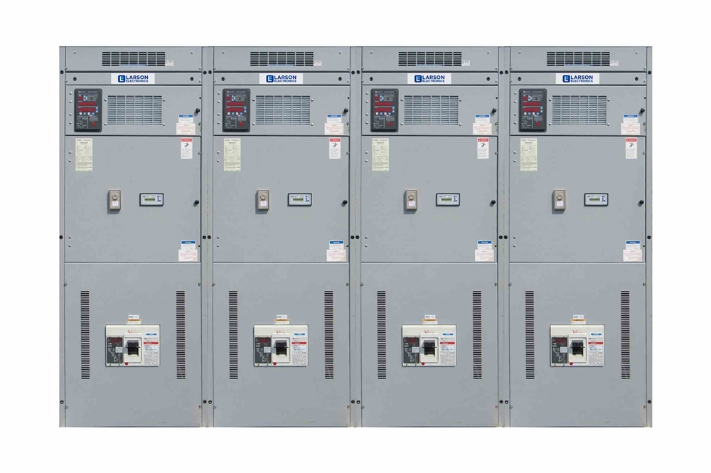 LV Metal Enclosed Switchgear- 480V 3-phase, 4-wire - 4000A, 1 IN 12 OUT ...