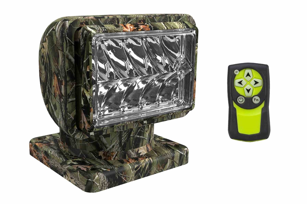 Larson Electronics - Remote Control LED Spotlight - 12-24V DC, 5000 ...