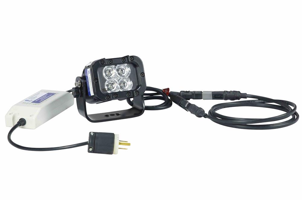Larson Electronics - 12 Watt LED Machine Light - 90'L X 70'W Beam ...