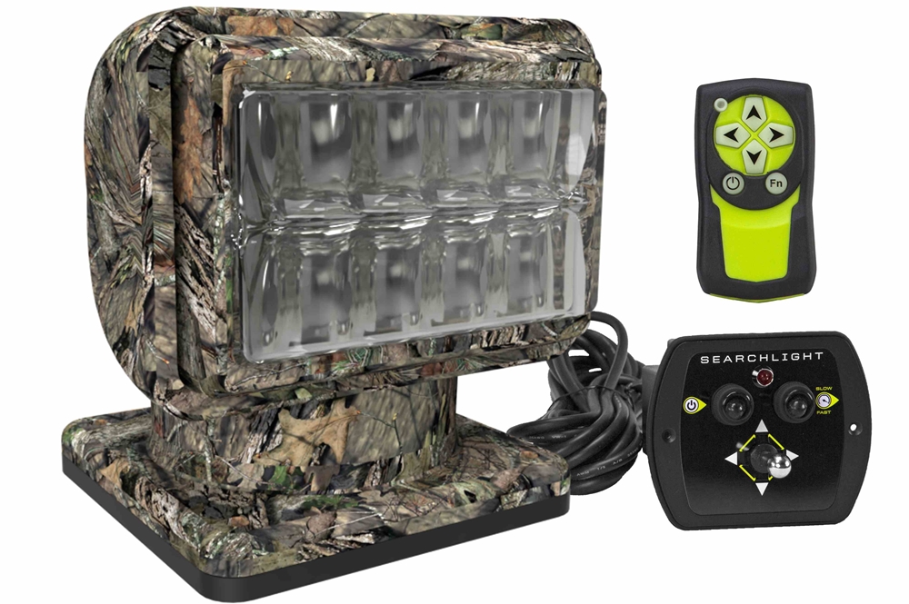 Larson Electronics - Remote Control LED Spotlight - 12-24V DC, 5000 ...