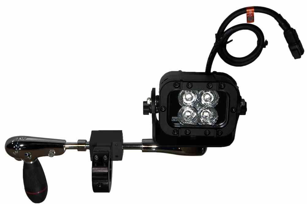 Larson Electronics - 12W High Intensity Bar Clamp Mounted LED Spotlight ...