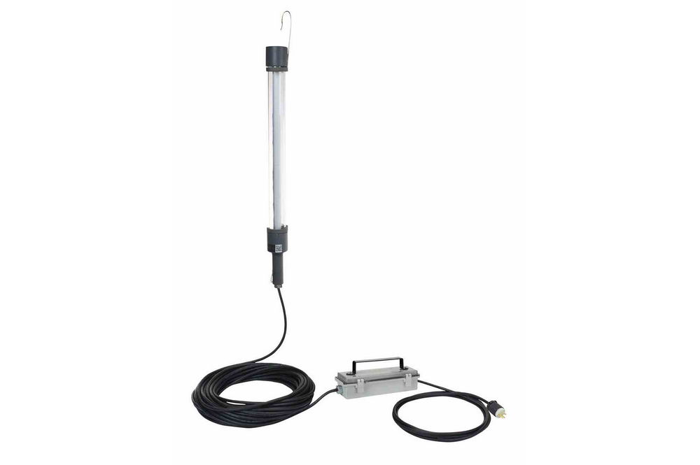 Larson Electronics - 17W Fluorescent Drop Light/Task Light w/ Hooks ...