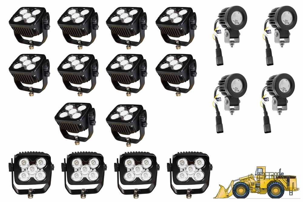 Larson Electronics - LED Light Package for Caterpillar - 992G Loader ...