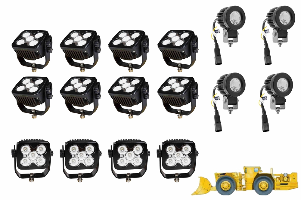 Larson Electronics - LED Light Package for the Caterpillar R1600 - LED ...