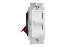 120V Dimmer Switch for LED Light Fixtures - 600 Watt Rated - Electro-Mechanical Slider Switch