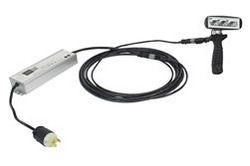 365NM Ultraviolet LED Handheld Spotlight - 25' Quick Disconnect Cord - 120-277V AC