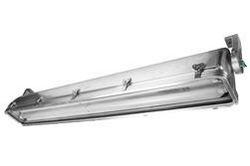 56W Hazardous Location Light Emergency Backup Fixture, Aluminum, 2 LED Lamps, Dimmable, Corrosion Resistant, Marine Application, C1D2/C2D2
