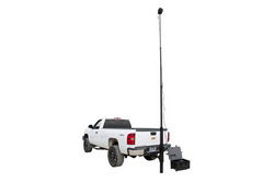 Trailer Hitch Mount Thermal Imaging Camera w/ 20' Tower - Screen and Battery in Hard Case - 12V DC
