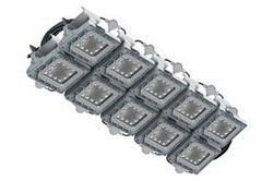 *RENTAL* 1500 Watt Explosion Proof LED String Light - 10 150W Lights Daisy Chained at 50' I-Beam
