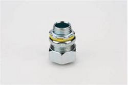 1" Steel Sealtight Straight Connector