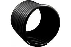 1" Nylon Self Coiling Flexible Tubing - Black - Price per Foot - Weatherproof Wiring Sheath