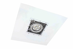 50W Explosion Proof 0-10V Dimmable LED Light- 2x2 Lay-In Troffer - C1D1&2 - Paint Spray Booth Rated
