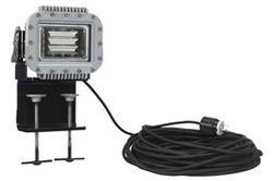 70W Explosion Proof Low Profile LED Light Fixture - 6000 Lumens - C1D1&2 - Adjustable Beam Clamp