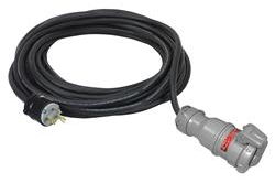
Explosion Proof 20' Extension Cord - 20A Rated - Twist Lock Connector - General Area Use Plug