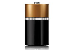 Replacement D-Cell Battery - Use With Explosion Proof Flashlights - 1pk