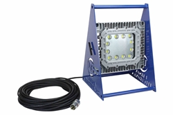 150W Explosion Proof LED Light - C1D1 - Non-Spark Aluminum Base - 120-277VAC - 175' 16/3 SOOW Cord