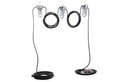 75ft Hazardous Location LED String Lights - 3 Lamps - Non-Metallic - Chemical Resistant - CID2
