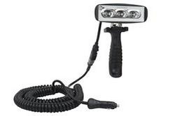 365NM Ultraviolet LED Handheld Spotlight - Quick Disconnect Cord - 9-42V DC